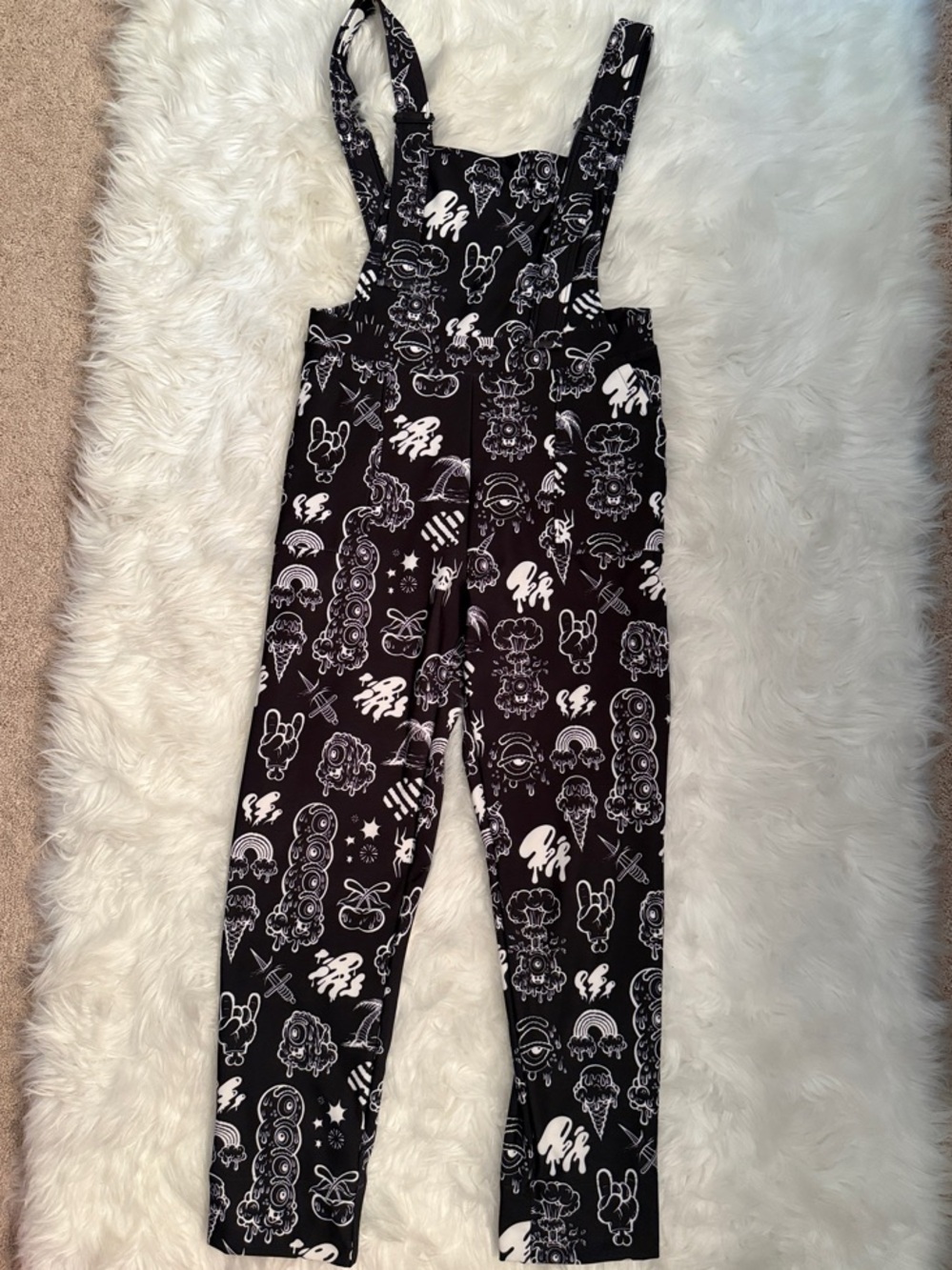 Blackmilk Clothing x Buff Monster overalls - size L
